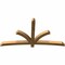 Ekena Millwork Davenport Rough Sawn Timber Gable Bracket, Western Red Cedar, 84"W x 45"H x 4"D x 4"F, 13/12 Pitch GBW084X45X0404DAV00RWR - alternate 4
